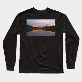 Sunrise at Oxbow Bend Long Sleeve T-Shirt